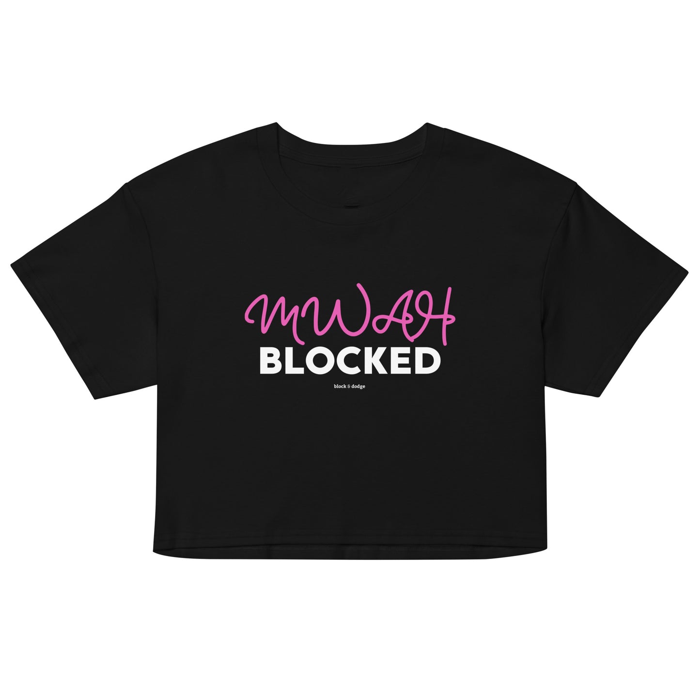 Mwah Blocked crop top