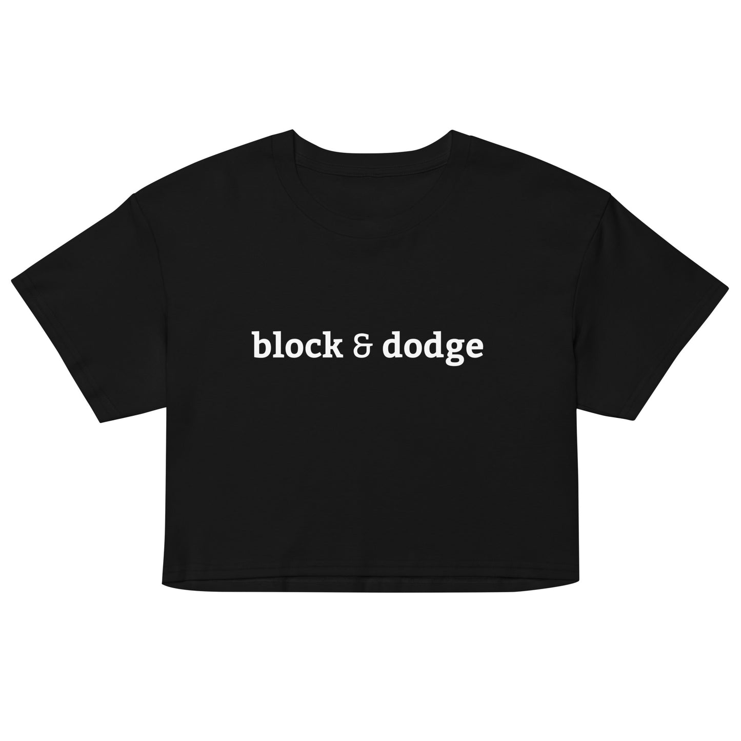 Block & Dodge crop top